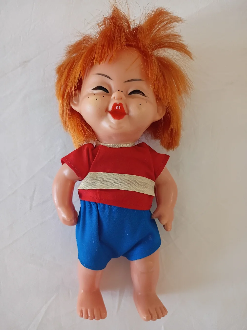 1960s I'M JUST A LITTLE BRAT DOLL GIRL Baby Play Doll 7